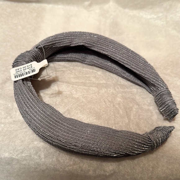 NWT! Anthropologie SUSIE KNOTTED HEADBAND Slate Blue Grey Gray - Picture 6 of 6